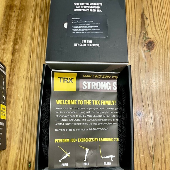 TRX STRONG SYSTEM Suspension Training Bodyweight Resistance System New Open Box - Picture 6 of 11